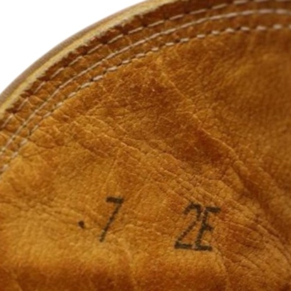 Nocona Men’s Cowboy Boots 7 EE Full Quill Ostrich Leather, Western, Cream/Ivory - Picture 15 of 16